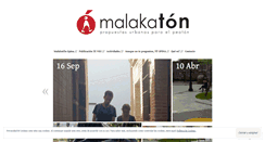 Desktop Screenshot of malakaton.wordpress.com