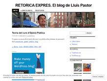 Tablet Screenshot of lluispastor.wordpress.com