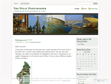 Tablet Screenshot of ilovepostcards.wordpress.com