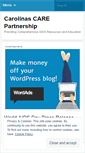 Mobile Screenshot of carolinascare.wordpress.com