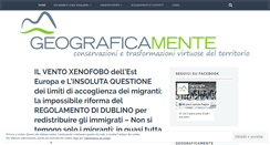 Desktop Screenshot of geograficamente.wordpress.com
