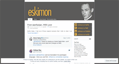 Desktop Screenshot of eskimon.wordpress.com