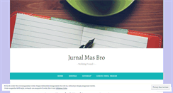 Desktop Screenshot of jurnalmasbro.wordpress.com