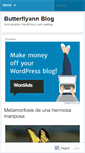Mobile Screenshot of butterflyann.wordpress.com