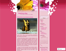 Tablet Screenshot of butterflyann.wordpress.com