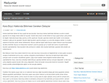 Tablet Screenshot of medyumlar.wordpress.com