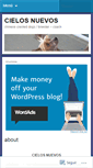 Mobile Screenshot of cielosnuevos.wordpress.com