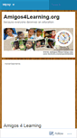 Mobile Screenshot of amigos4education.wordpress.com