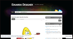 Desktop Screenshot of eduardowebdesign.wordpress.com
