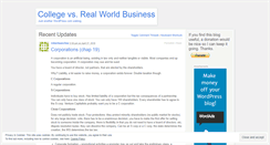 Desktop Screenshot of managementschool.wordpress.com