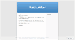 Desktop Screenshot of blusix.wordpress.com