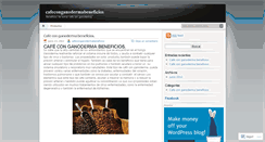 Desktop Screenshot of cafeconganodermabeneficios.wordpress.com
