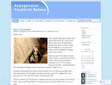 Tablet Screenshot of kepegawaian.wordpress.com