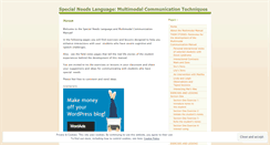 Desktop Screenshot of multimodaltechniques.wordpress.com