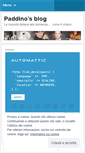 Mobile Screenshot of ilpaddino.wordpress.com