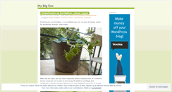 Desktop Screenshot of mybigeco.wordpress.com