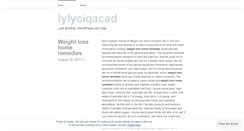 Desktop Screenshot of lylyciqacad.wordpress.com