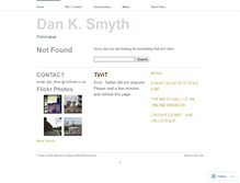 Tablet Screenshot of danpksmyth.wordpress.com