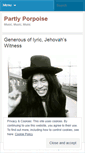 Mobile Screenshot of partlyporpoise.wordpress.com