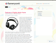 Tablet Screenshot of flanneryconti.wordpress.com