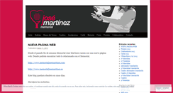 Desktop Screenshot of memorialjosemartinez.wordpress.com