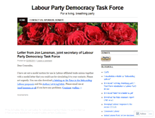 Tablet Screenshot of labourdemocracy.wordpress.com