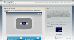 Desktop Screenshot of freecycling.wordpress.com