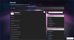 Desktop Screenshot of dasouda.wordpress.com