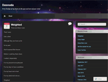 Tablet Screenshot of dasouda.wordpress.com