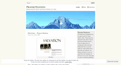 Desktop Screenshot of prayerstations.wordpress.com