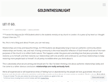Tablet Screenshot of goldinthesunlight.wordpress.com