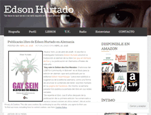 Tablet Screenshot of edsonhurtado.wordpress.com