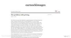 Desktop Screenshot of earnockimages.wordpress.com