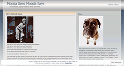 Desktop Screenshot of moodahocka.wordpress.com