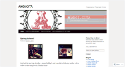 Desktop Screenshot of angiearanda.wordpress.com