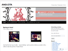 Tablet Screenshot of angiearanda.wordpress.com
