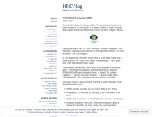 Tablet Screenshot of hrcn.wordpress.com