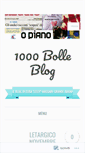 Mobile Screenshot of 1000bolleblog.wordpress.com