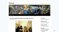 Desktop Screenshot of cultfans.wordpress.com