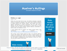 Tablet Screenshot of jmuelver.wordpress.com