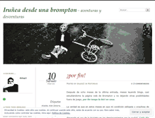 Tablet Screenshot of iruneadesdeunabrompton.wordpress.com