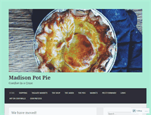 Tablet Screenshot of potpieshop.wordpress.com
