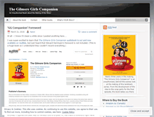 Tablet Screenshot of gilmoregirlsbook.wordpress.com