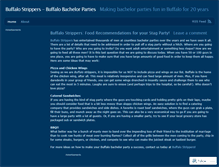 Tablet Screenshot of buffalostrippers.wordpress.com