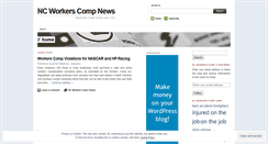 Desktop Screenshot of ncworkerscomp.wordpress.com