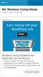 Mobile Screenshot of ncworkerscomp.wordpress.com