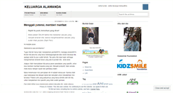 Desktop Screenshot of menujucintanya.wordpress.com