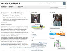 Tablet Screenshot of menujucintanya.wordpress.com