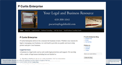 Desktop Screenshot of pcurtisenterprise.wordpress.com