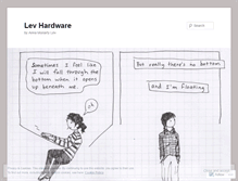 Tablet Screenshot of levhardware.wordpress.com